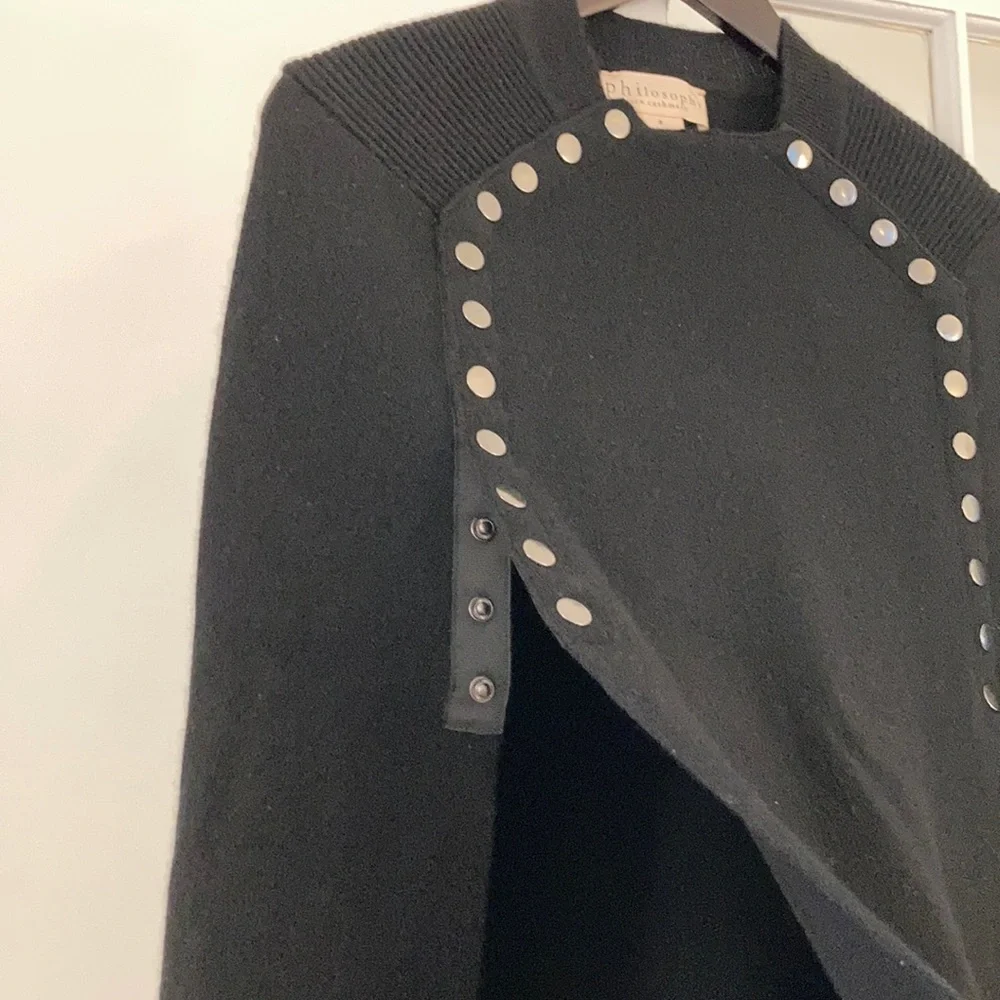 NWOT Philosophy 100% Cashmere Cape